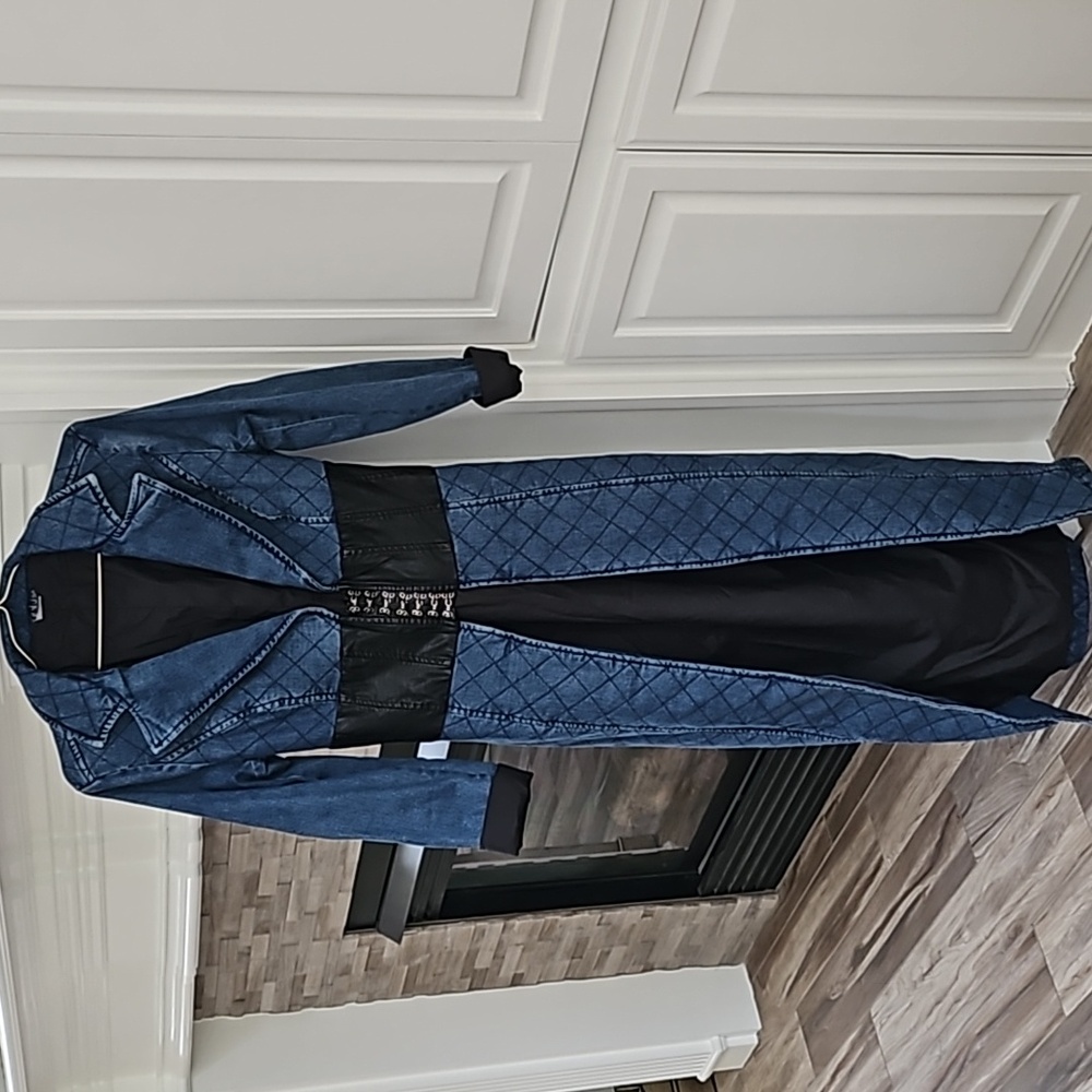 Denim Trench Coat